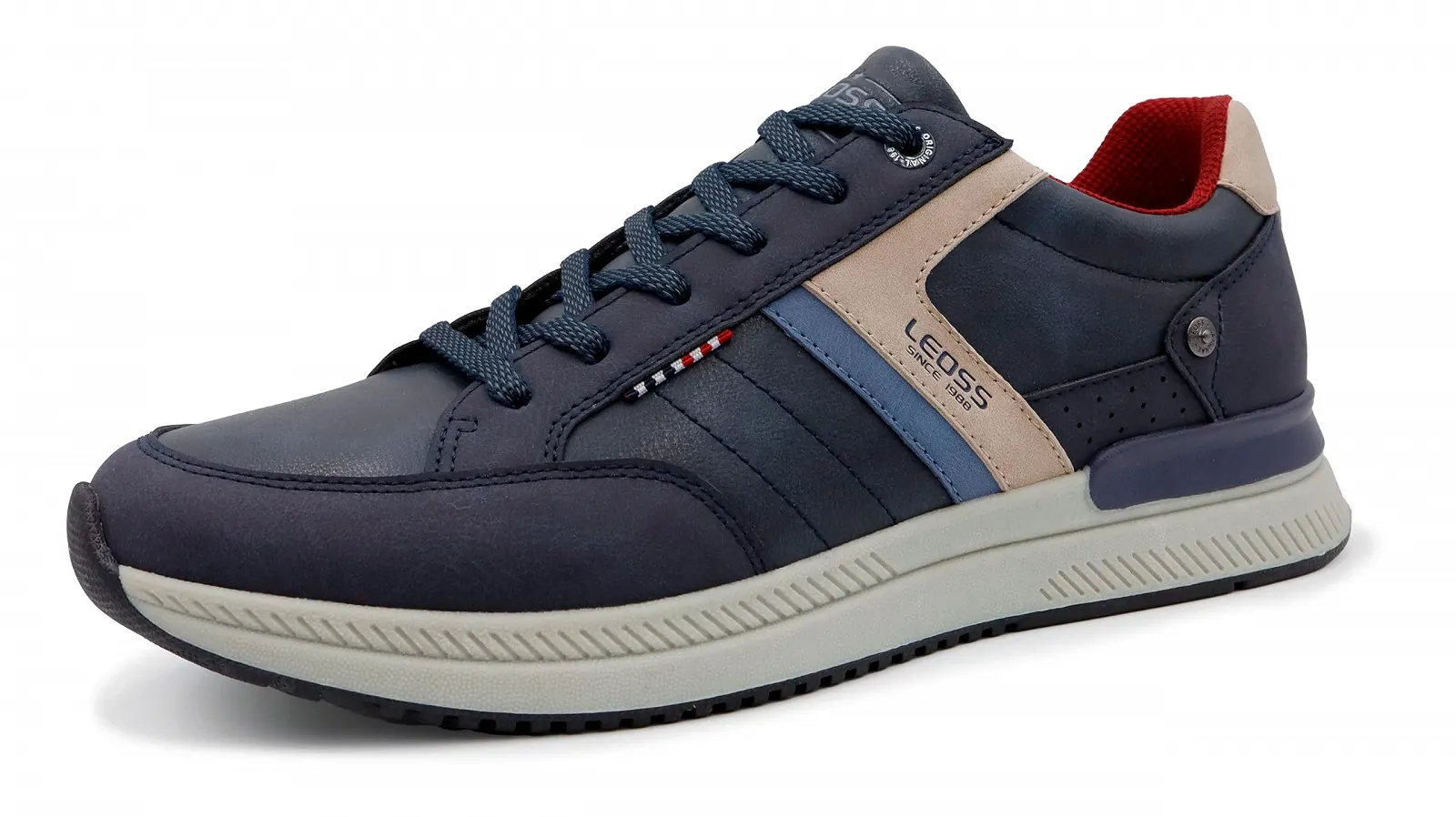 Кросівки LEOSS ORIGINAL Вінтажні Чоловічі З PU Шкіри для Ходьби Повсякденні, фото №2