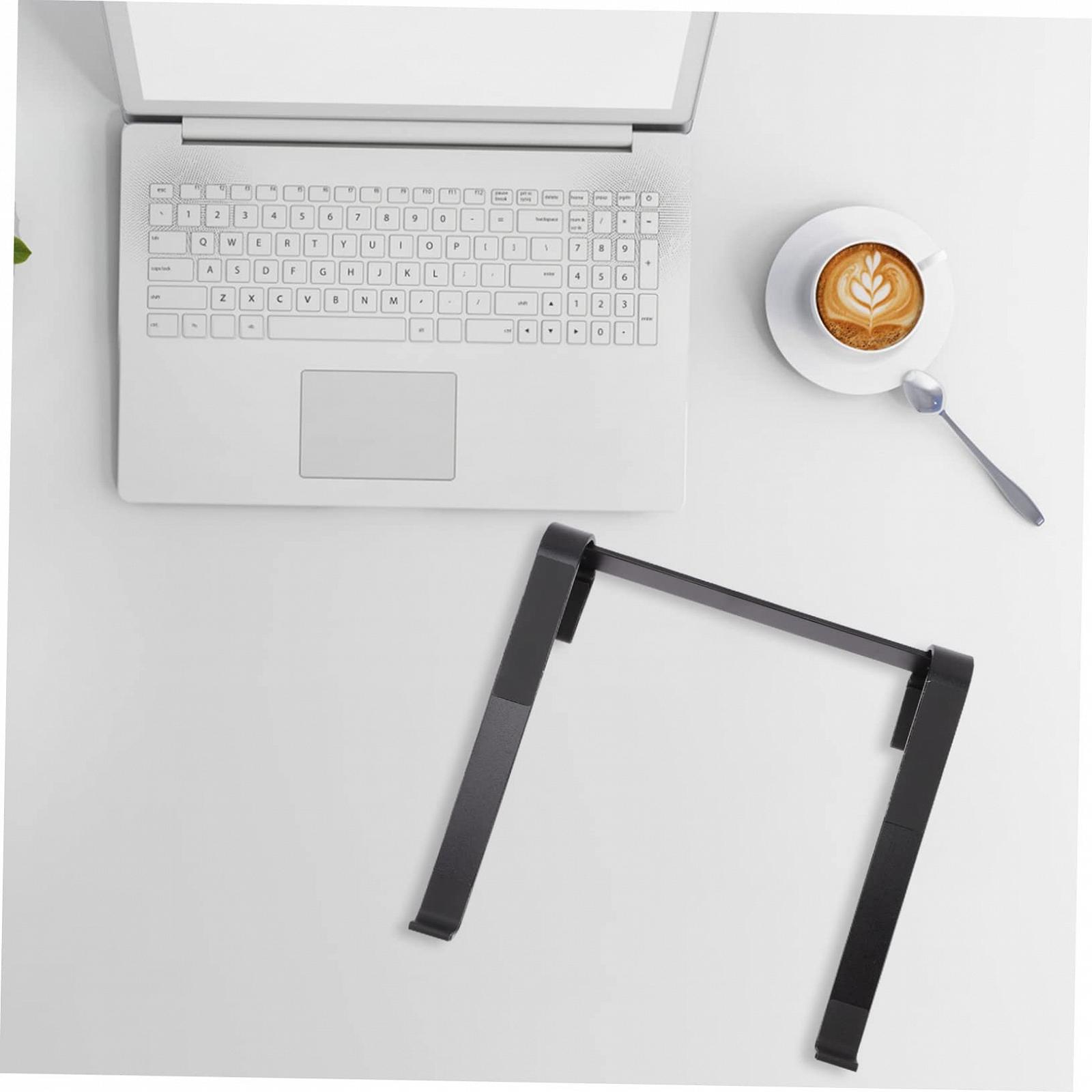 Підставка для ноутбука Homoyoyo Регульована по висоті Алюмінієвий сплав для столу Портативна стабільна для поліпшення постави, фото №6 Підставка для ноутбука Homoyoyo Регульована по висоті Алюмінієвий сплав для столу Портативна стабільна для поліпшення постави, фото №6