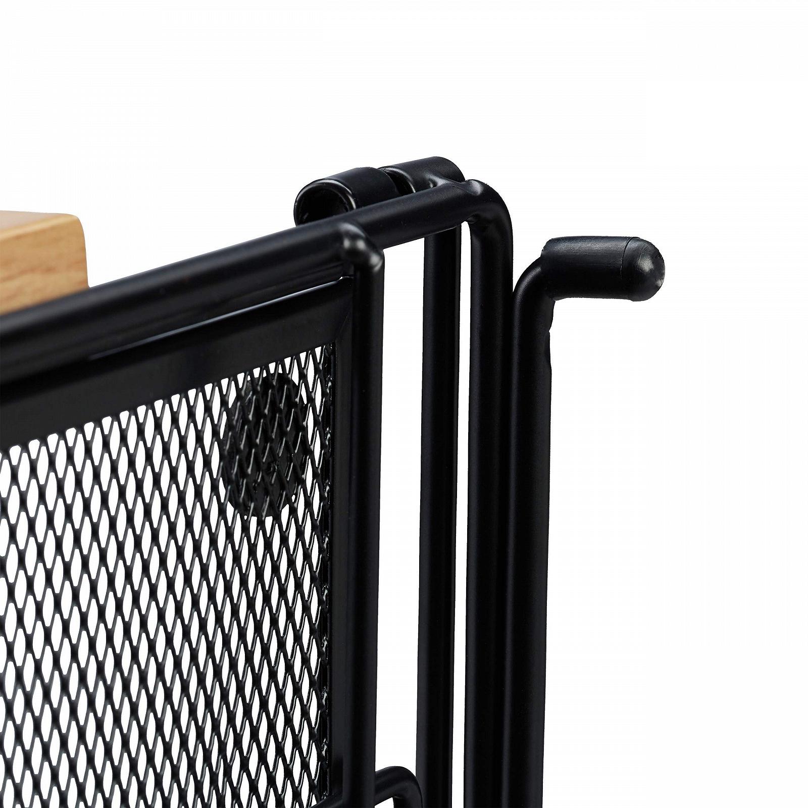 Подставка для ноутбука Relaxdays Металлическая Сетка 13 дюймов Регулируемая Черная, фото №9