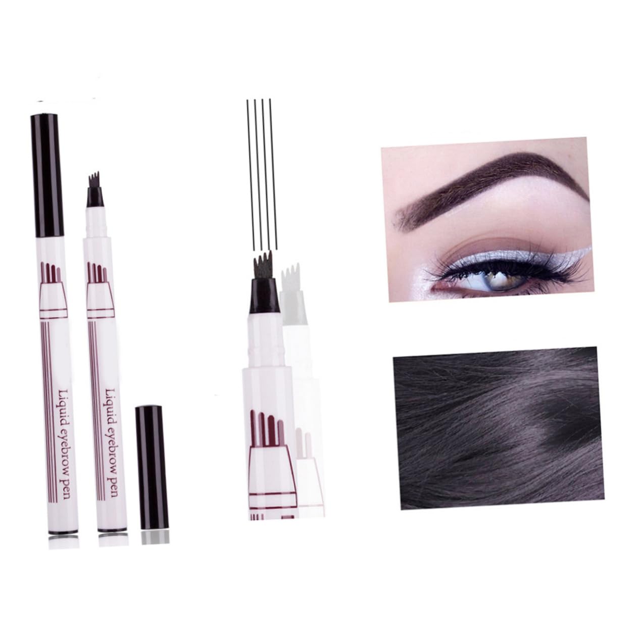 Олівець для брів FRCOLOR Рідкий 3 шт., фото №6