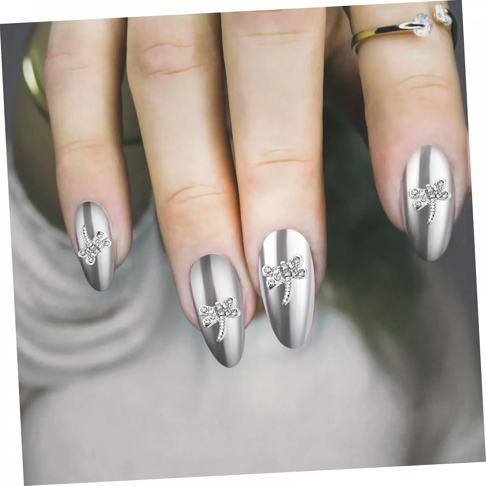 Прикраси для нігтів, 100 шт, для манікюру, 3D підвіски, фото №8 Прикраси для нігтів, 100 шт, для манікюру, 3D підвіски, фото №8