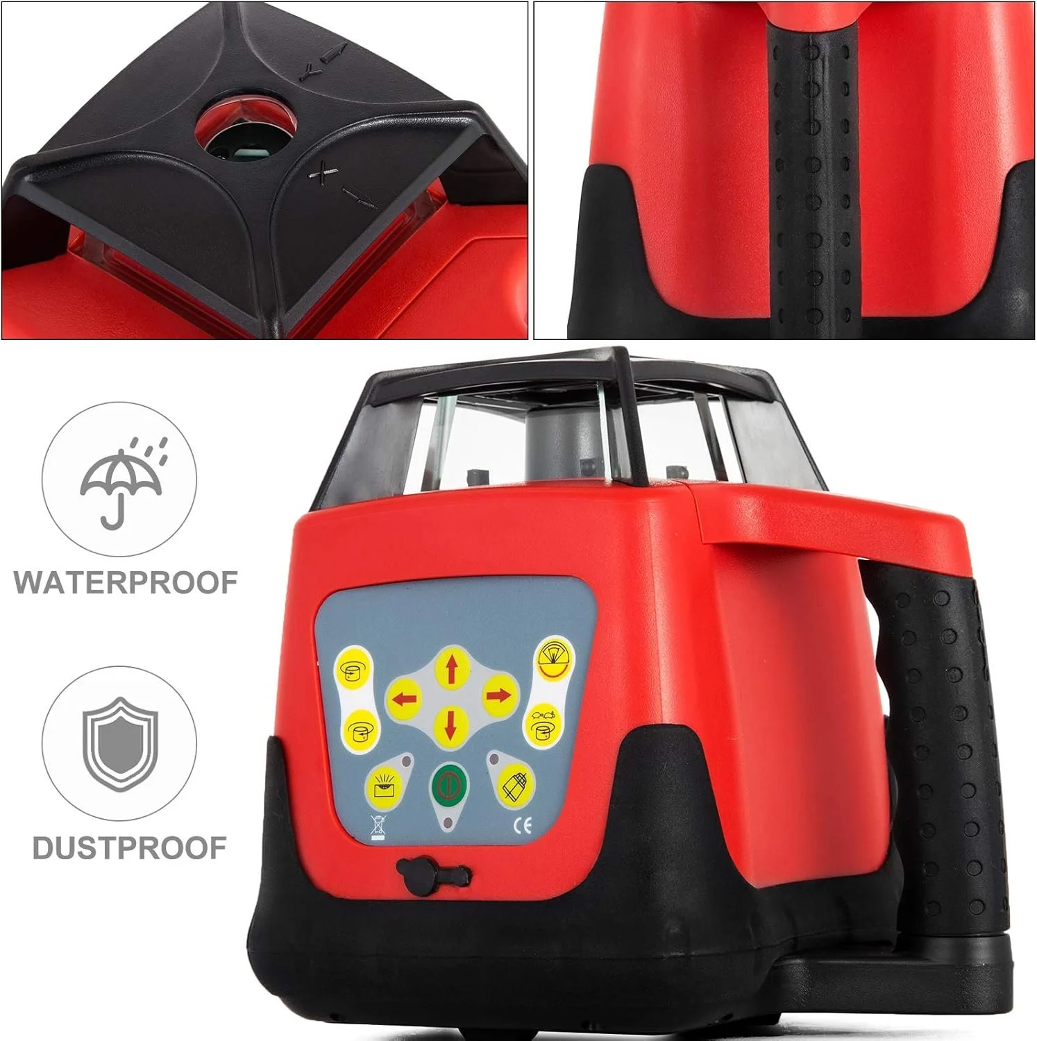 Лазерный уровень Vevor LJGSPY00000000001V2 Красный, фото №3 Лазерный уровень Vevor LJGSPY00000000001V2 Красный, фото №3