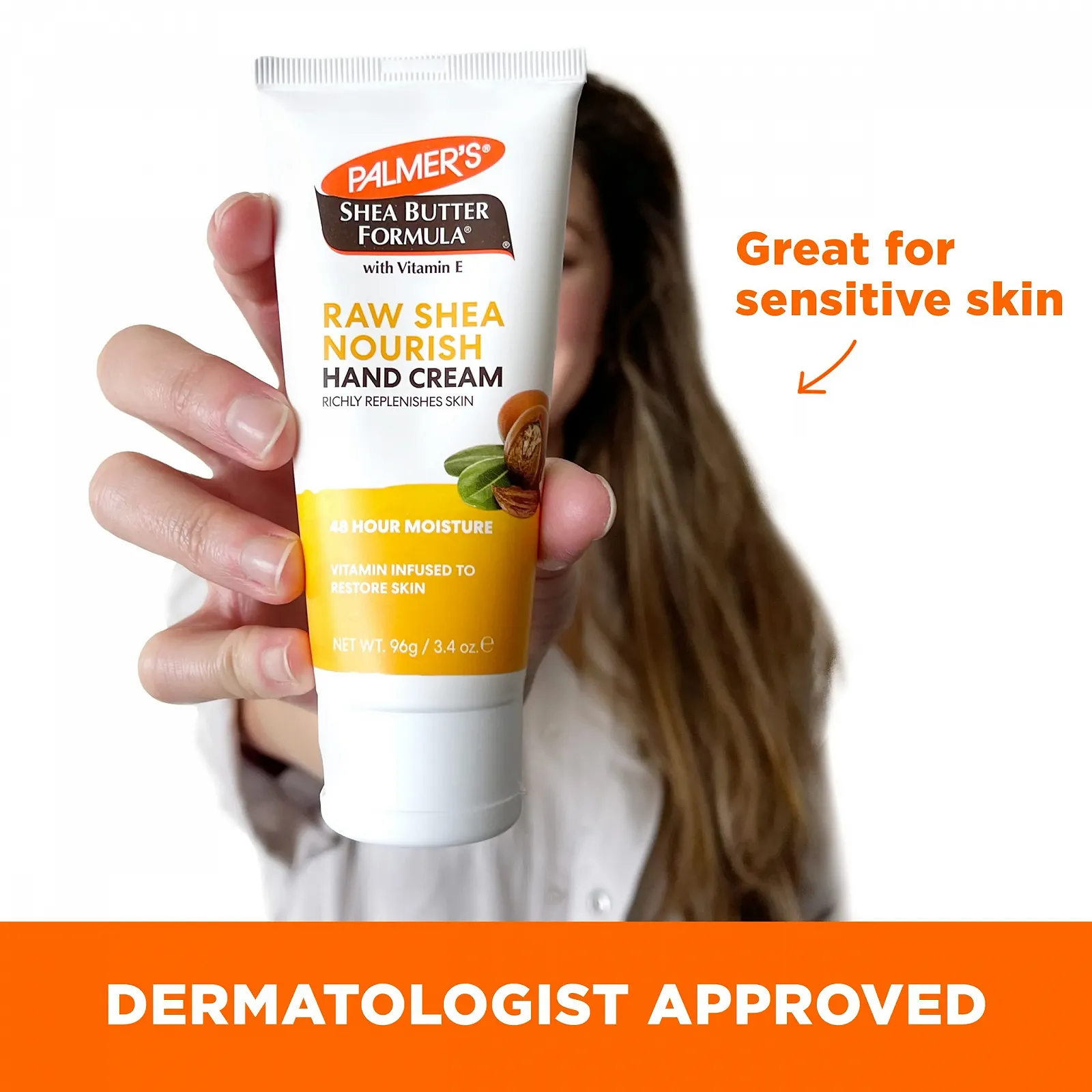 Крем для рук Palmer's Raw Shea Nourishing 100 г, фото №7