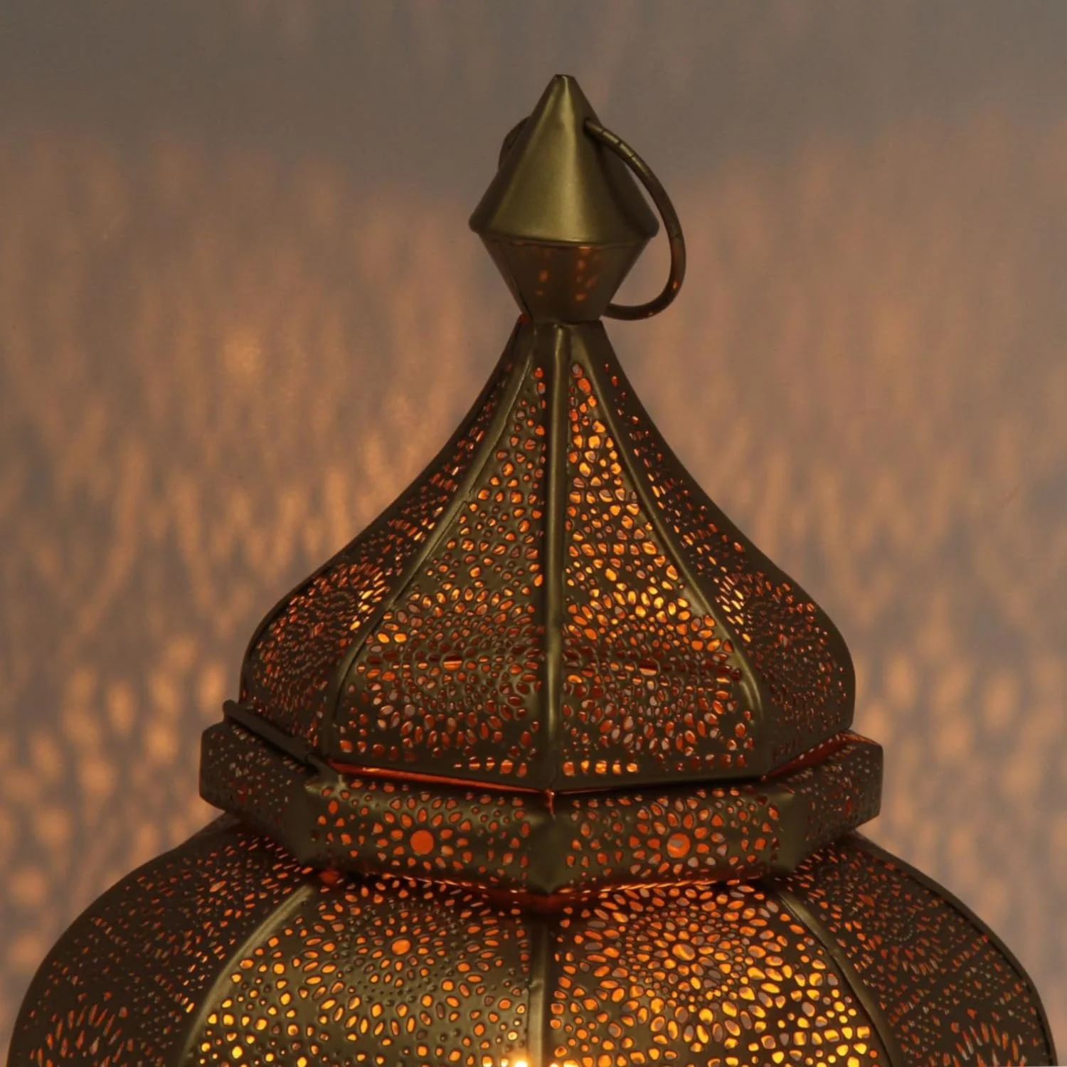 Настільна лампа Oriental Lantern Метал Золота, фото №5