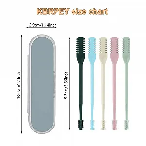 Ручний KBRPEY Удосконалений інструмент для видалення волосся з ніздрів Подвійний інструмент 360° Поворотний synthetic.ua - Фото 1