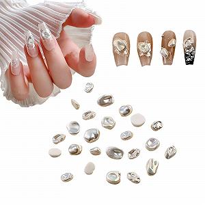 Бусины для ногтей Разные формы 20 шт. - Фото 1