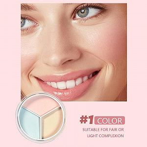 Пудра розсипчаста для обличчя Colour Correcting Blue & Yellow & Natural, 3 x 4 г synthetic.ua - Фото 1