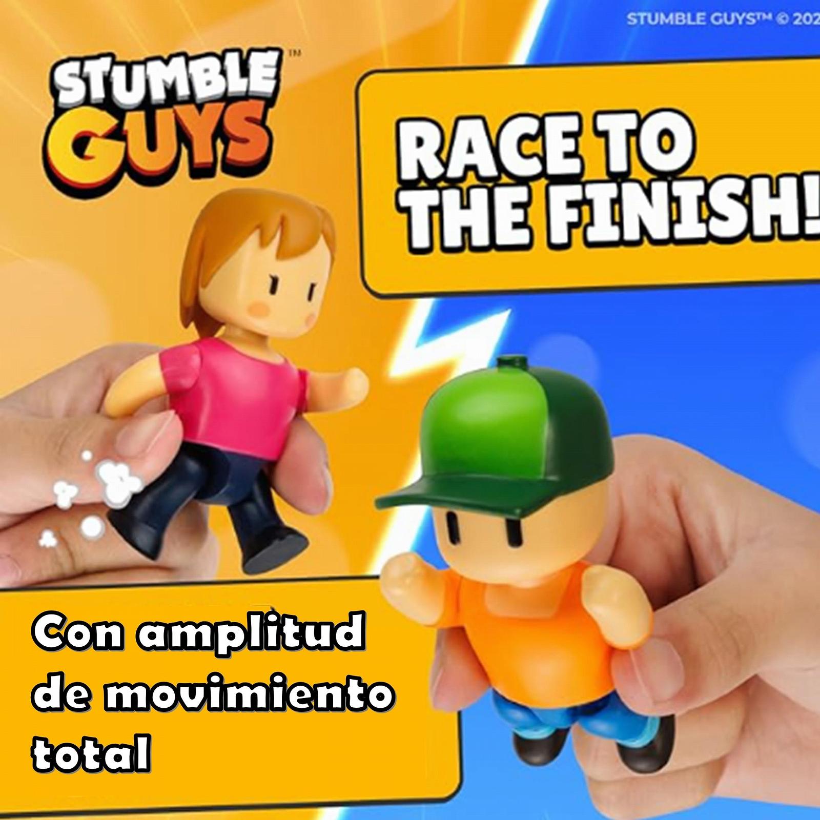Фігурки Bizak Stumble Guys T-Rex Guy + Robot Guy, набір з 8 штук, фото №5
