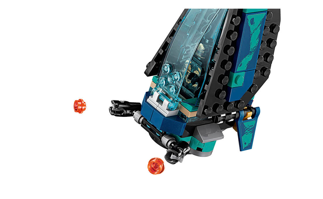 Конструктор LEGO Атака Вершників на кораблі 124 деталей 76101, фото №5