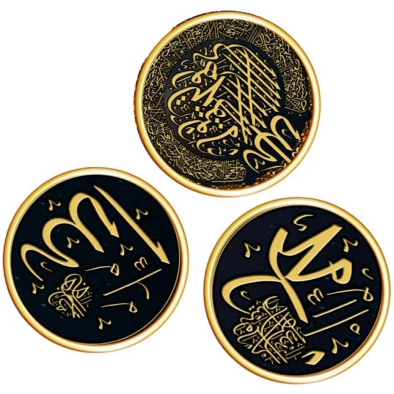 Наклейки на стіну Ісламські мотиви Набір 3 шт 30 x 30 см, фото №4