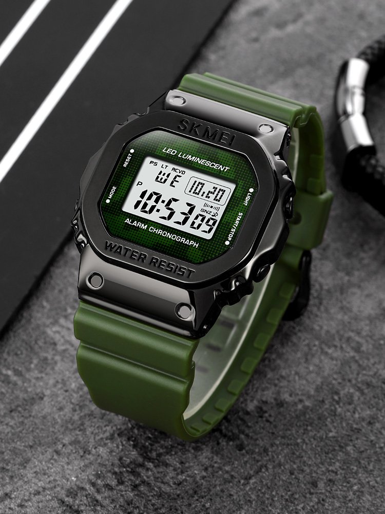 Годинник Skmei 1851AG Army Green, фото №3