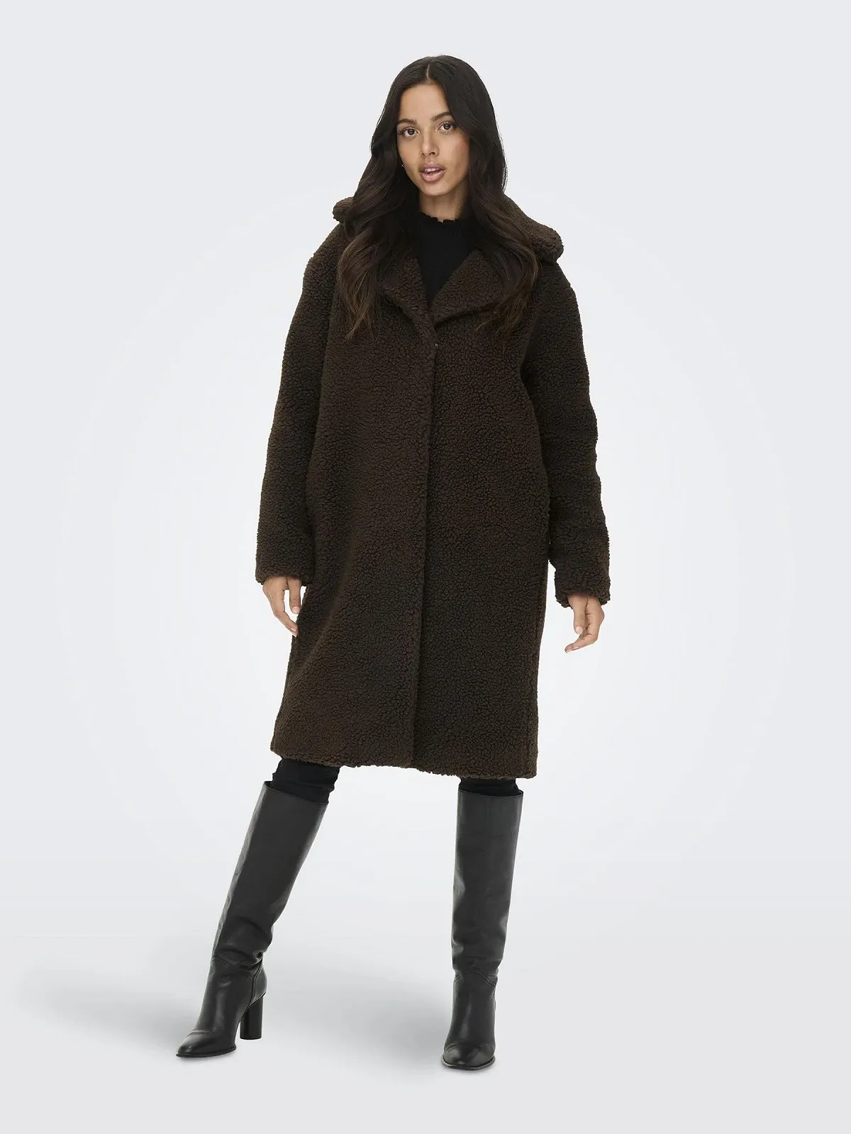 Пальто Teddy Fur Jacqueline de Yong JDYLEGACY Длинное, фото №5 Пальто Teddy Fur Jacqueline de Yong JDYLEGACY Длинное, фото №5