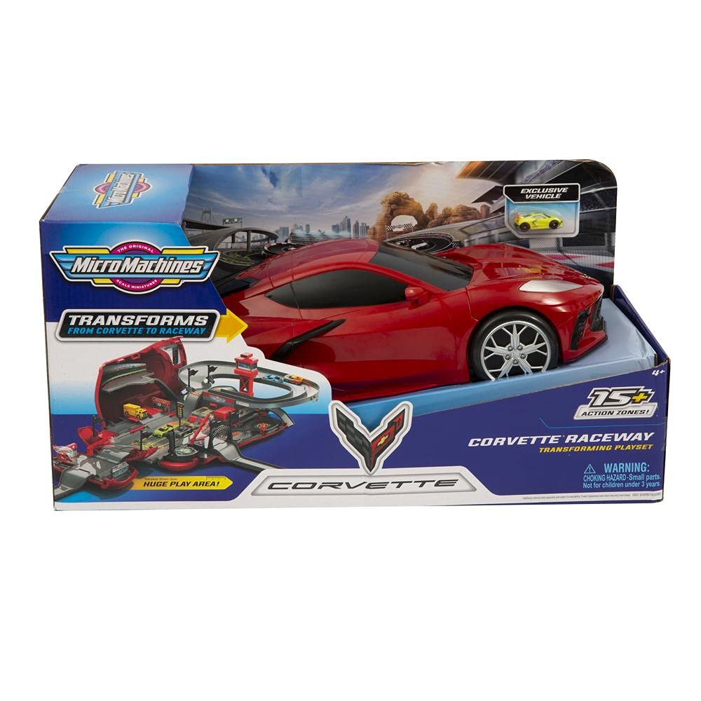 Гоночна траса Grandi Giochi Micro Machines Corvette Transformation Car - MCM13000, фото №1