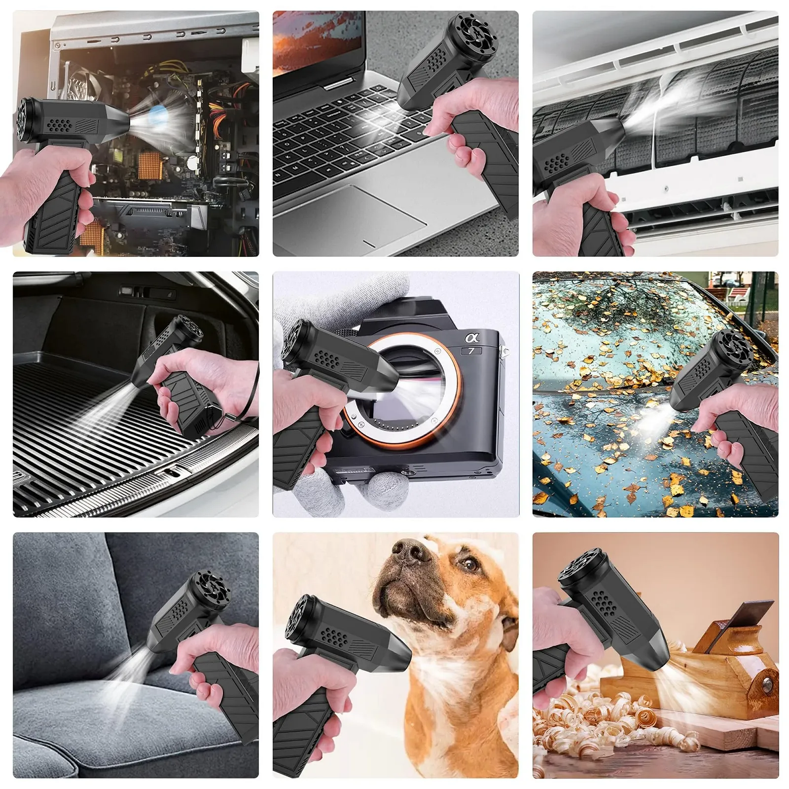 Електричний повітродувка  Cosyall 180,000 rpm 8000 mAh, фото №7