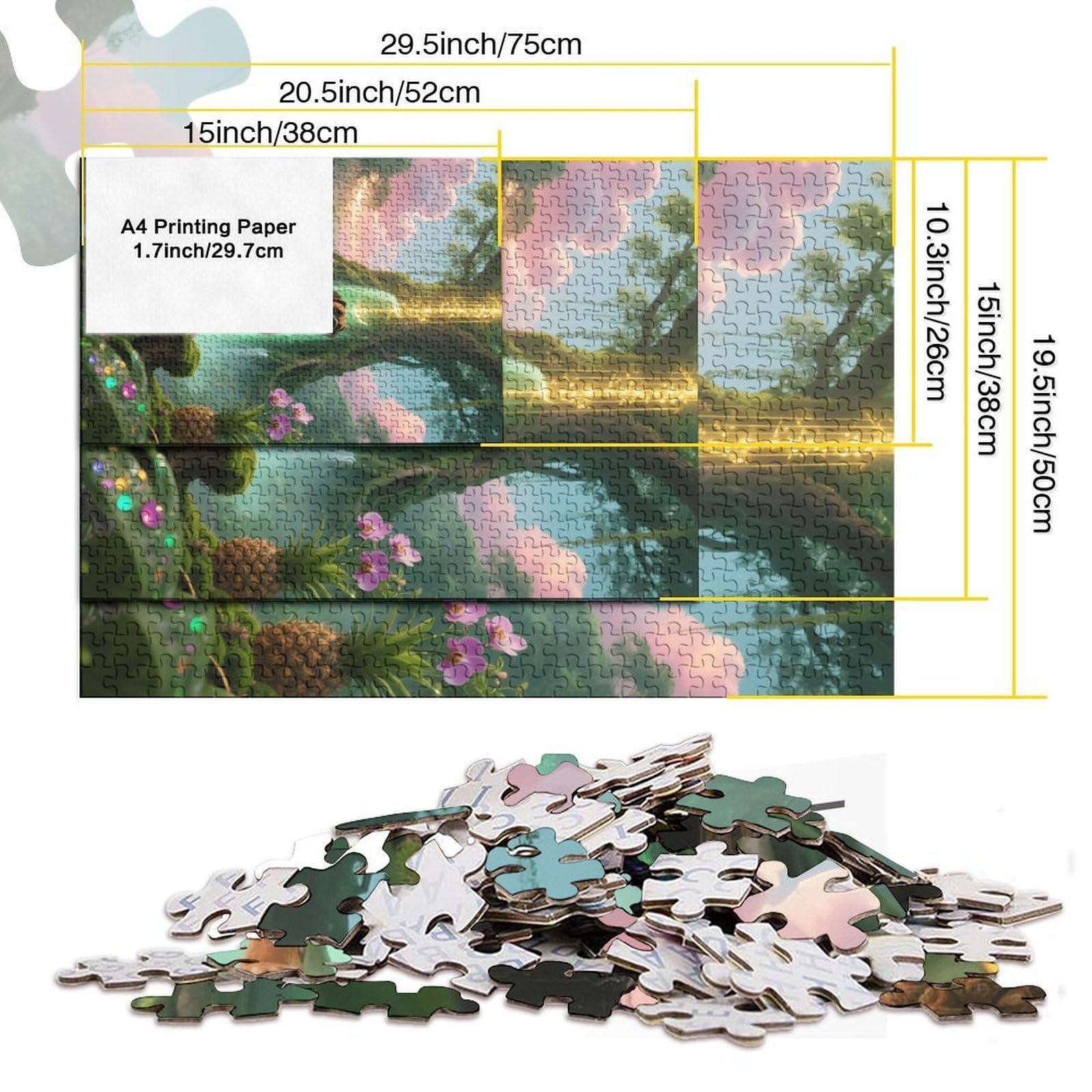 Пазл Boxer Dog Tropical Jungle 1000 деталей 70 x 50 cm, фото №6 Пазл Boxer Dog Tropical Jungle 1000 деталей 70 x 50 cm, фото №6