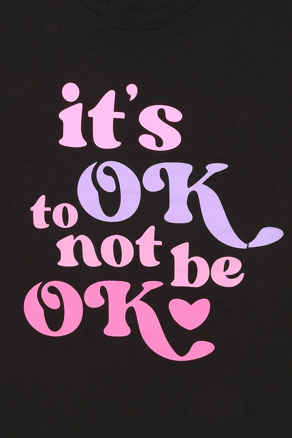 Комплект пижамы Хлопковый It's OK Not To Be OK для девочек, фото №3 Комплект пижамы Хлопковый It's OK Not To Be OK для девочек, фото №3