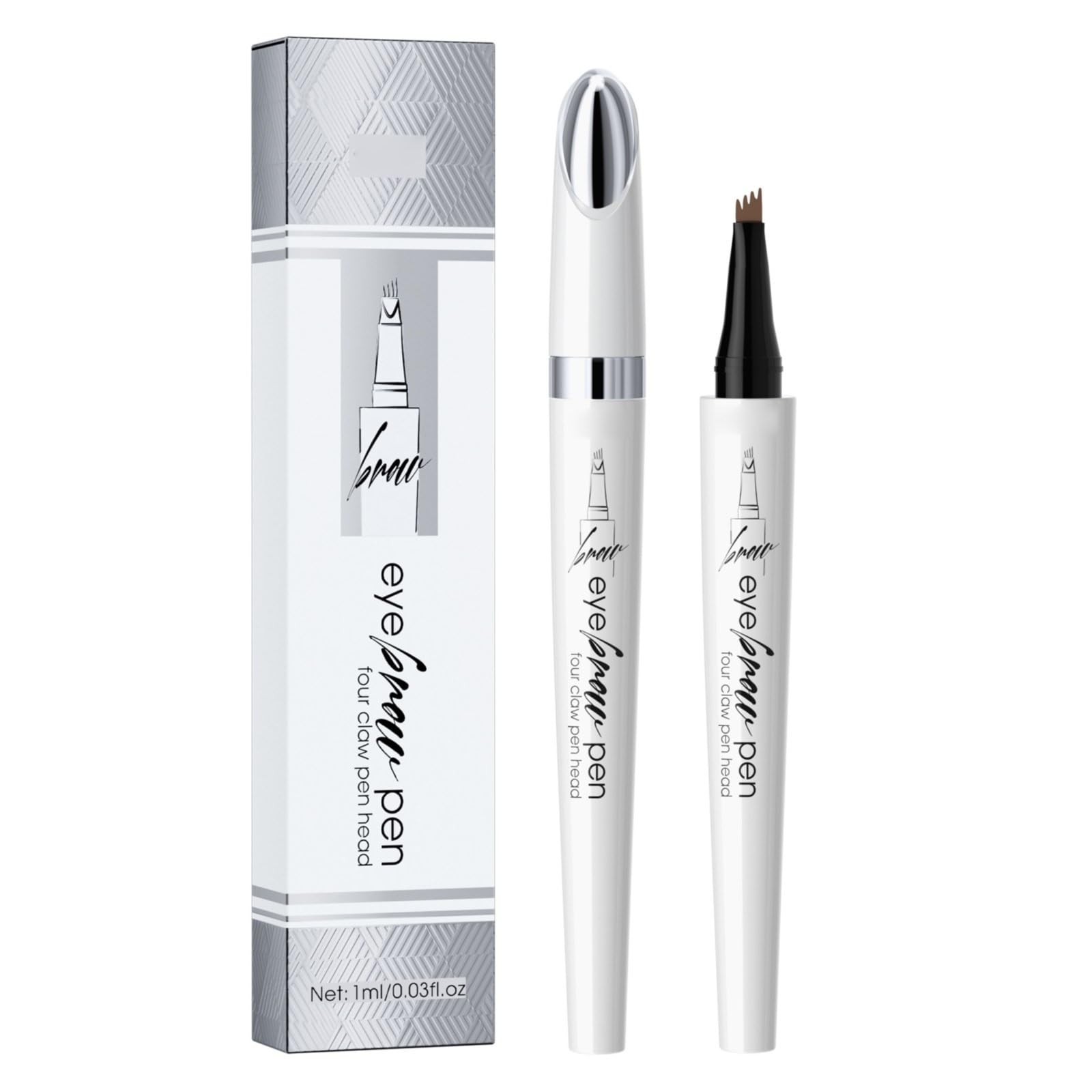 Карандаш для бровей Vierzackiger с резным узором и стойкой не размазывающейся формулой, 1 мл, цвет D, фото №3 Карандаш для бровей Vierzackiger с резным узором и стойкой не размазывающейся формулой, 1 мл, цвет D, фото №3