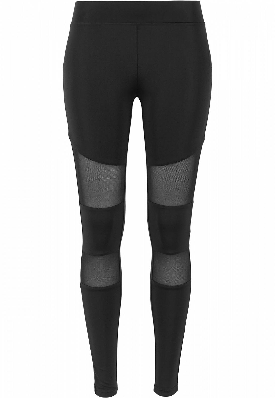 Леггинсы Urban Classics Женские с сетчатыми вставками Tech Mesh Разные цвета, размеры XS - 5XL, фото №1