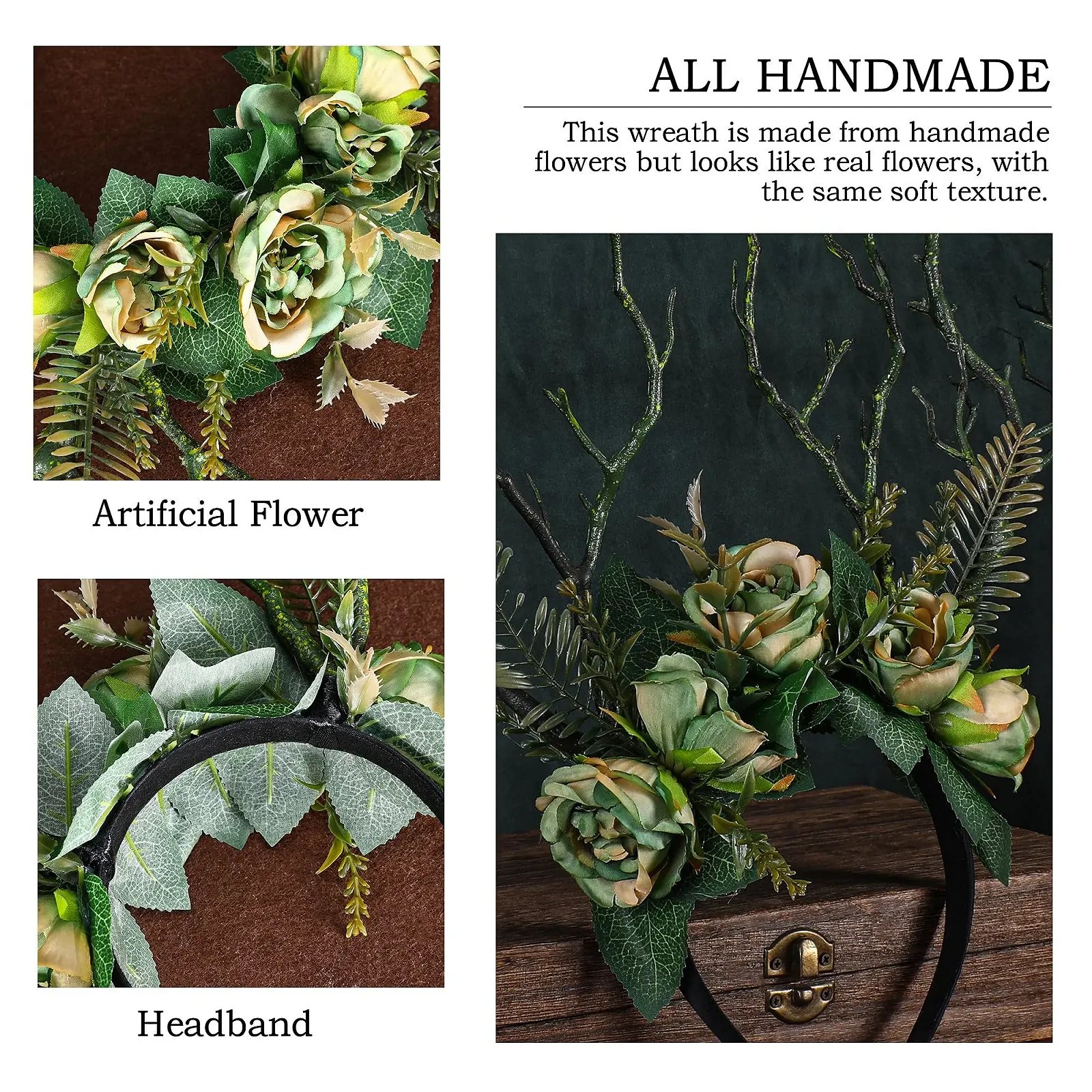 Обруч для волос MOSTORY Ручной работы, фото №5 Обруч для волос MOSTORY Ручной работы, фото №5