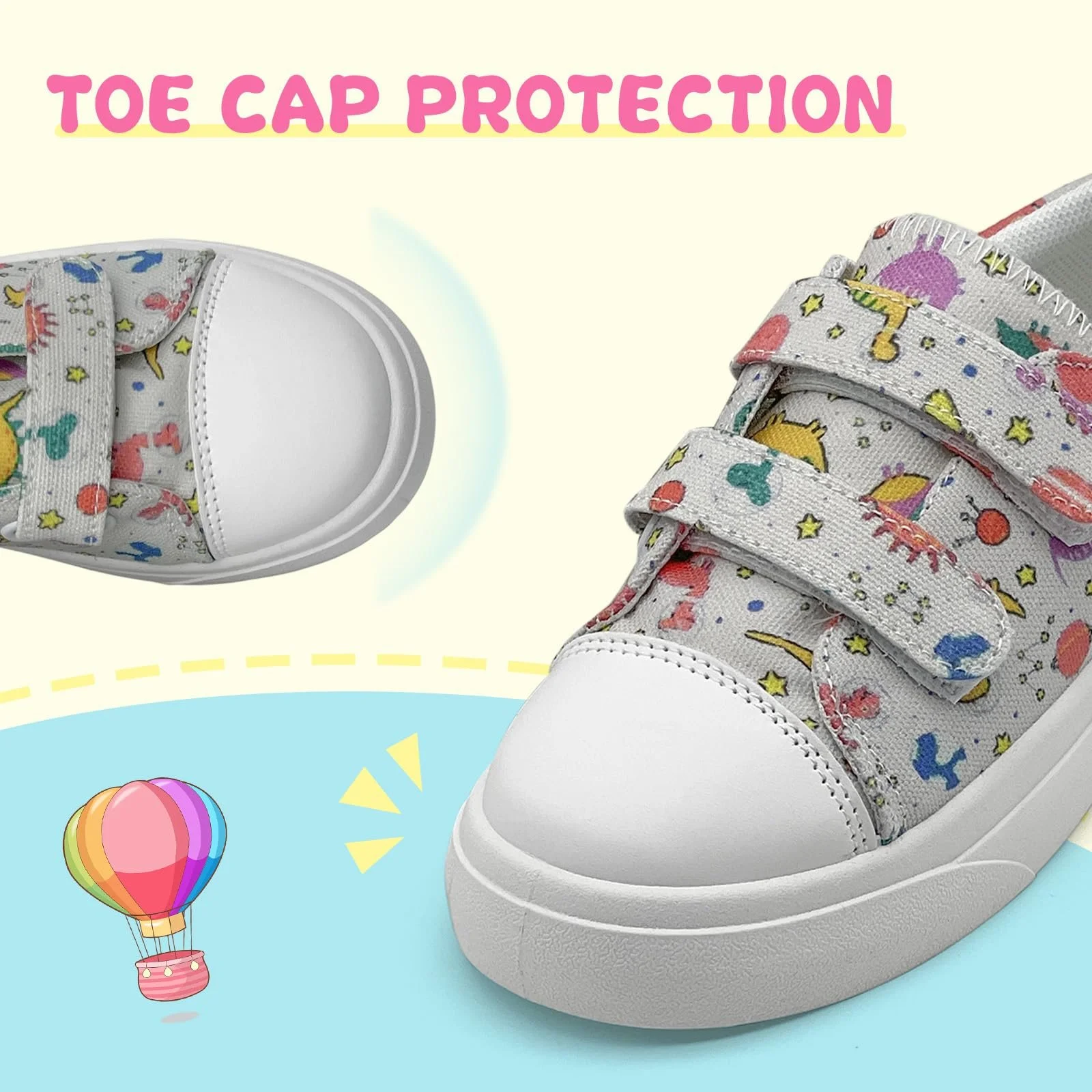 Дитячі полотняні кросівки та дівчаток, повсякденні, фото №4