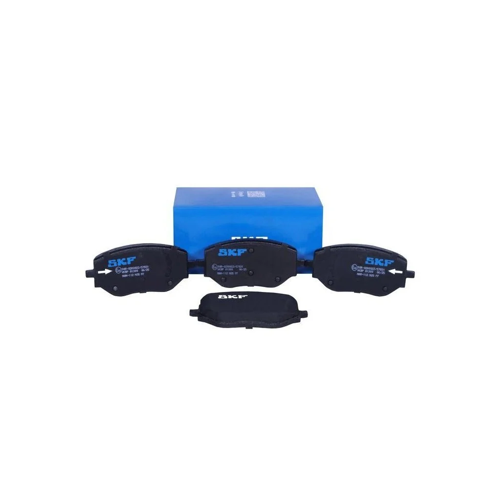 Комплект гальмівних колодок дискових SKF VKBP 81300 для NISSAN RENAULT передня вісь, фото №1