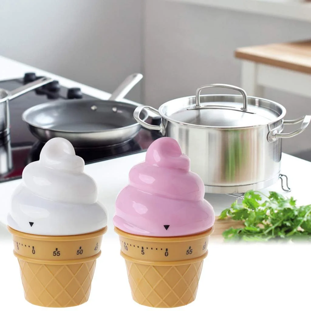 Таймер кухонный Ice Cream Механический 60 минут, фото №8 Таймер кухонный Ice Cream Механический 60 минут, фото №8