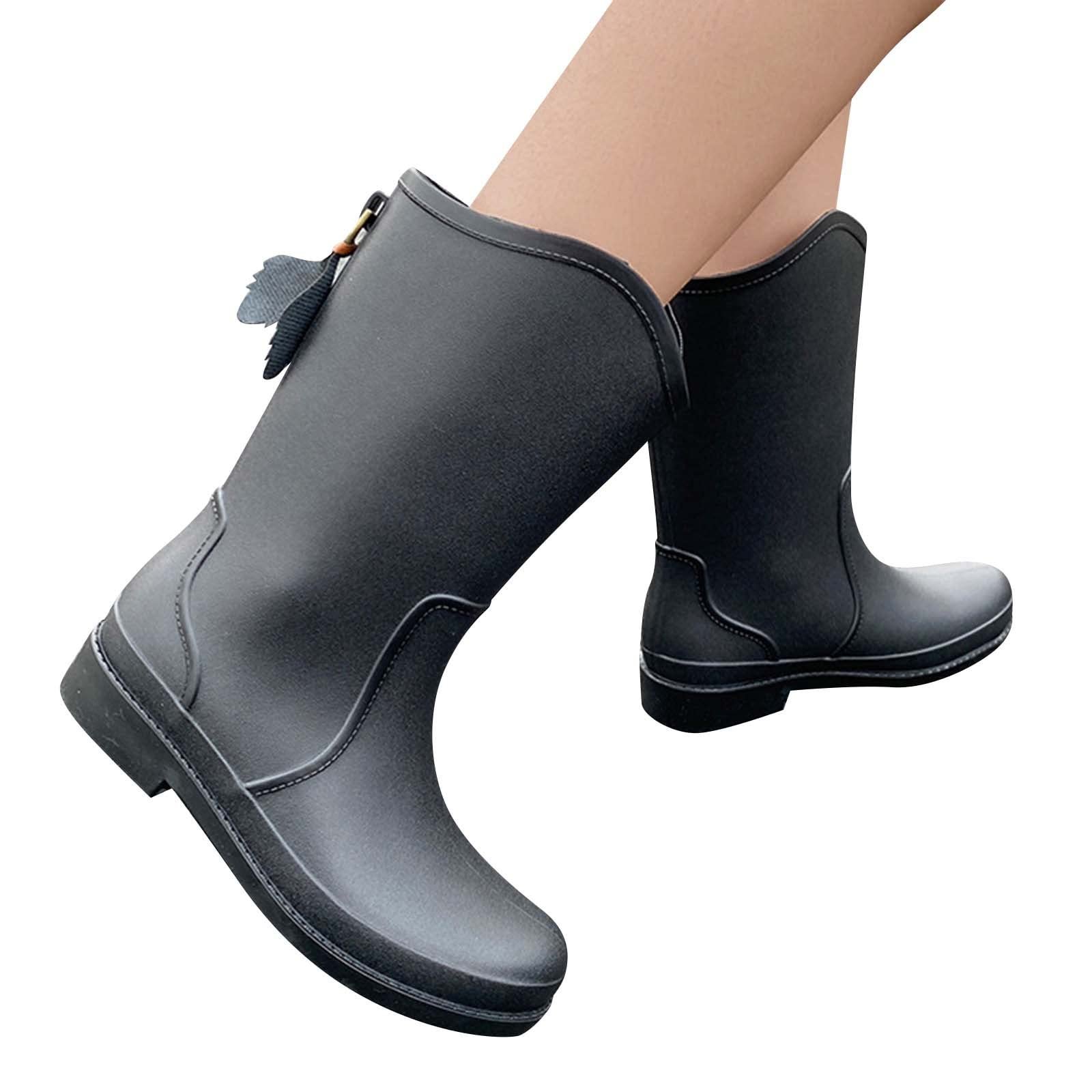 Чоботи Wellington Чоловічі Напіввисокі Дощові, фото №7