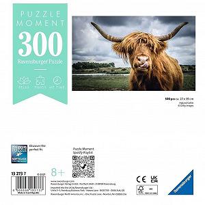 Пазл Ravensburger Puzzle Moment 13273 Highland Cattle 300 елементів synthetic.ua - Фото 1