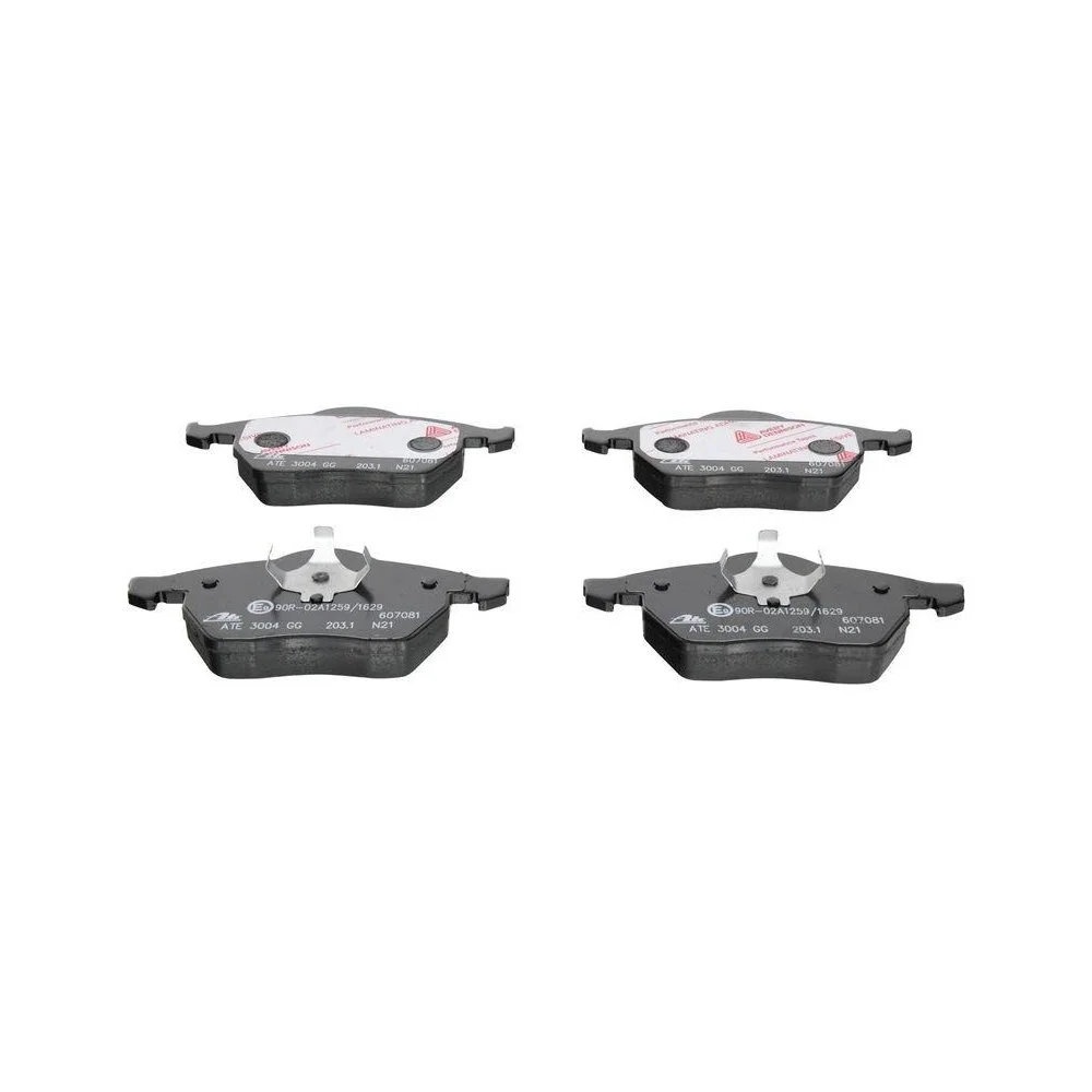 Комплект гальмівних колодок дискового гальма ATE 13.0460-7081.2 для SEAT SKODA VAG, фото №1