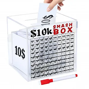 Скарбничка 10K Акрилова Прозора Нерозбірна - Фото 1