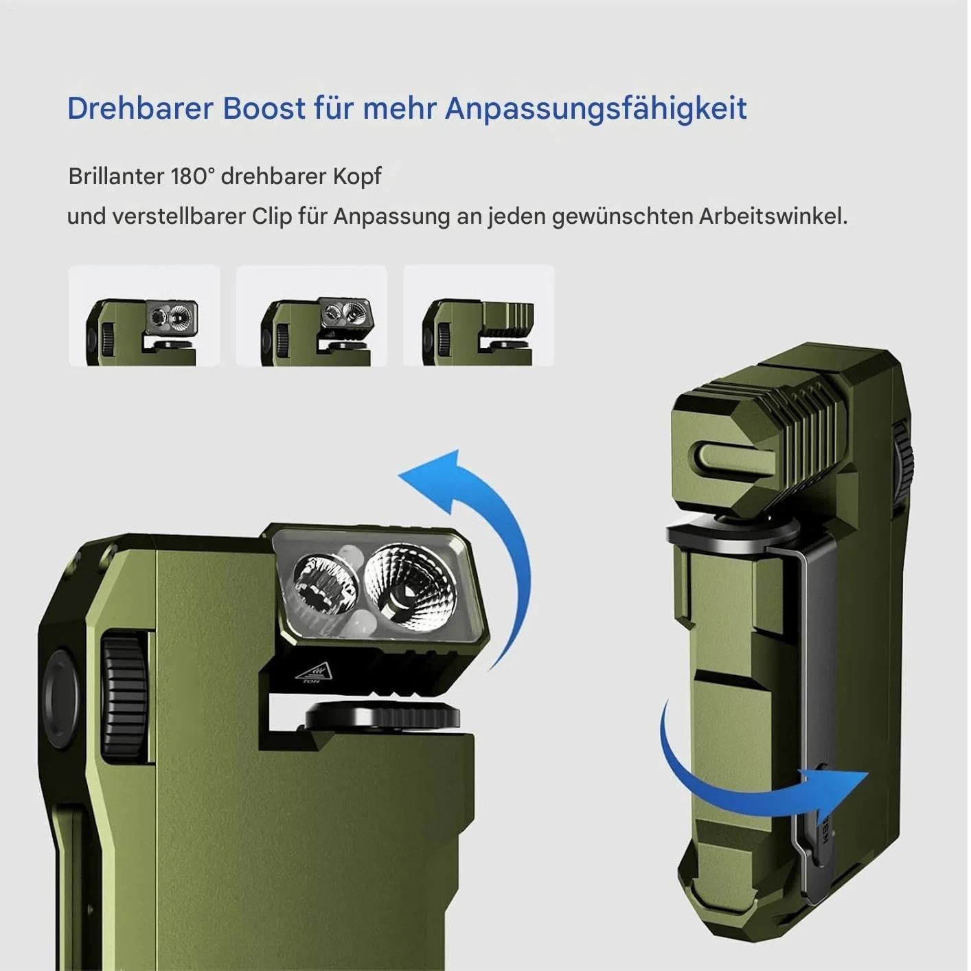 Магнітний ліхтар 400 люмен, портативний для кемпінгу, безпеки, нічних подорожей на природі, риболовлі, фестивалів, автомобіля, дому, фото №7