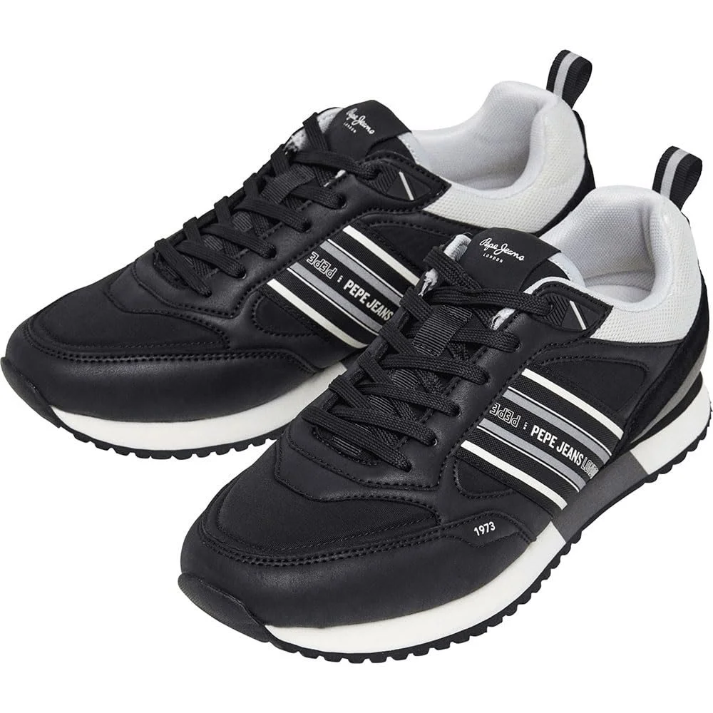 Полуботинки Pepe Jeans Dublin кожаные черные, фото №3