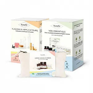 Набір The Total Box для робота BeautyMix - Все для повного комплекту косметики DIY з 13 простими та безпечними рецептами - Фото 1