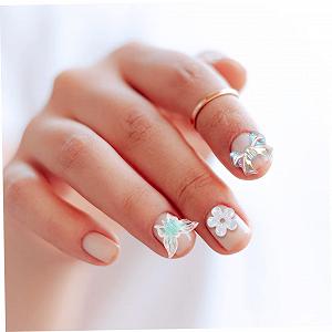 Прикраси для нігтів Healeved, 4 коробки, камені synthetic.ua - Фото 1