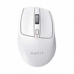 Купить Мышка Havit HV-MS61WB Wireless/Bluetooth White (6939119041861) - Фото 1 Мышка Havit HV-MS61WB Wireless/Bluetooth White (6939119041861) - Фото 1