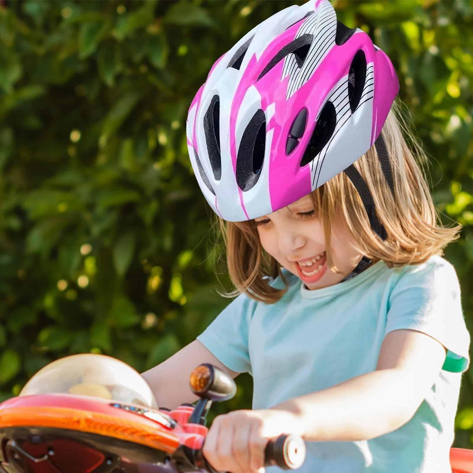 Шолом Whnbuij Kids Bike Helmets - Lightweight для дітей для велосипедів Захисний Регульований для дітей 8-14 років для дівчаток велосипедний, фото №3