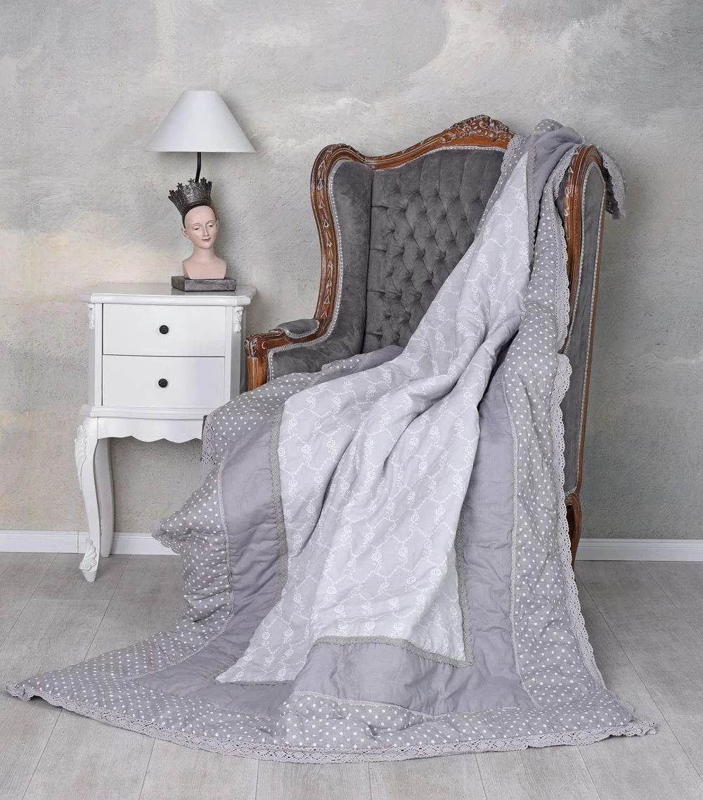 Покривало в стилі печворк Palazzo Exclusive KDM022 Бавовна 140 x 200 см, фото №5