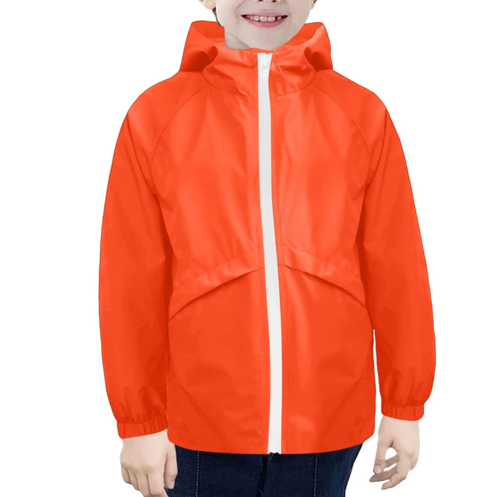 Дощовик Wyongtao для хлопчиків, водонепроникна куртка з капюшоном, дитячий, фото №2