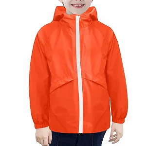 Дощовик Wyongtao для хлопчиків, водонепроникна куртка з капюшоном, дитячий synthetic.ua - Фото 1