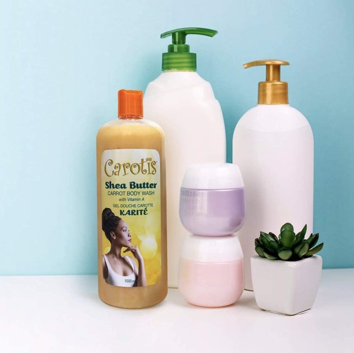 Гель для душу Carotis Shea Butter Body Wash освітлювальний з олією ши та вітаміном А 1000 мл, фото №7 Гель для душу Carotis Shea Butter Body Wash освітлювальний з олією ши та вітаміном А 1000 мл, фото №7