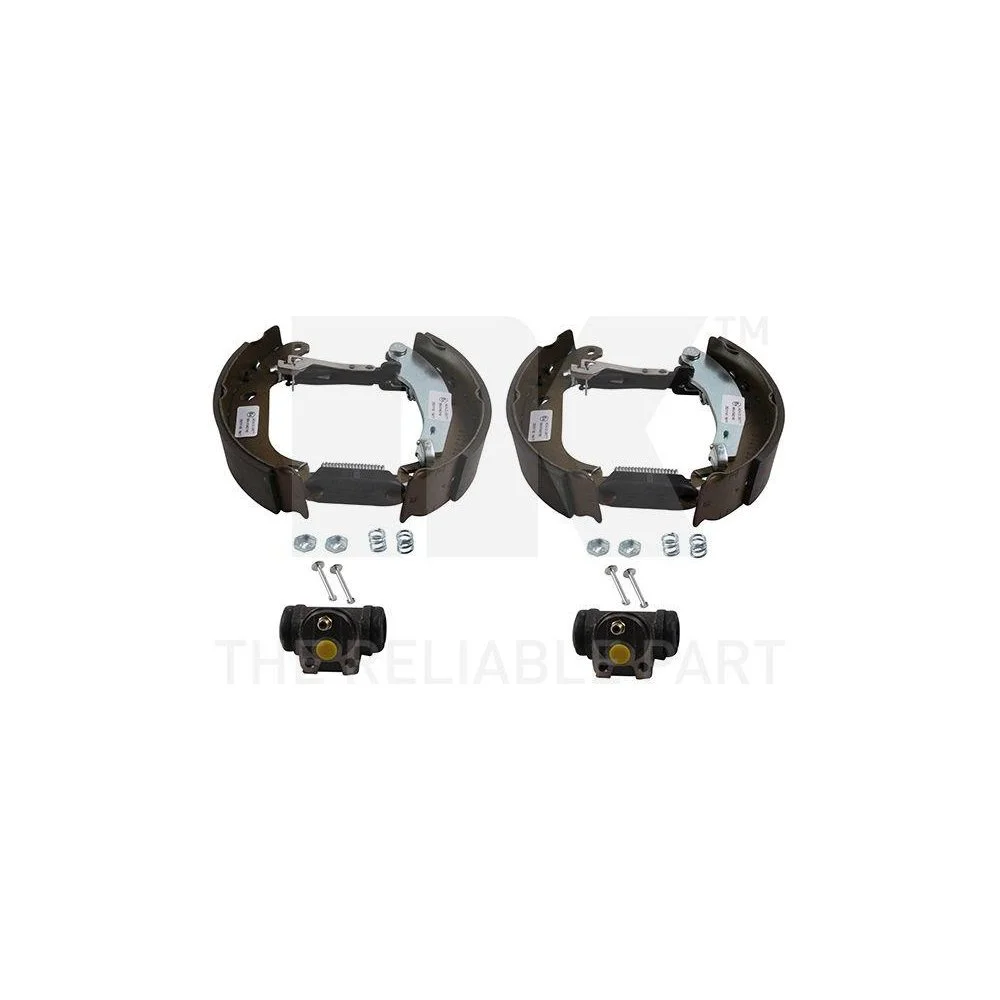 Комплект гальмівних колодок NK 443947607 для задньої осі, фото №1