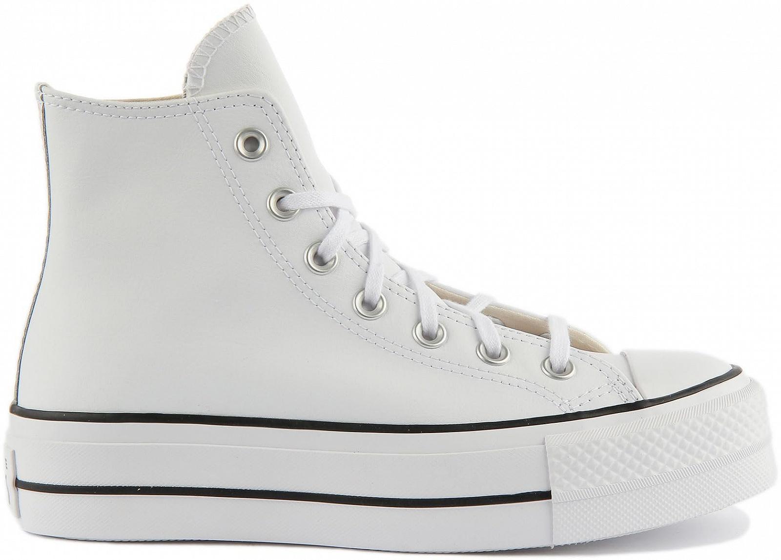 Кеди Converse Chucks Platform Black 560250C Chuck Taylor All Star Lift - OX Black White, фото №3