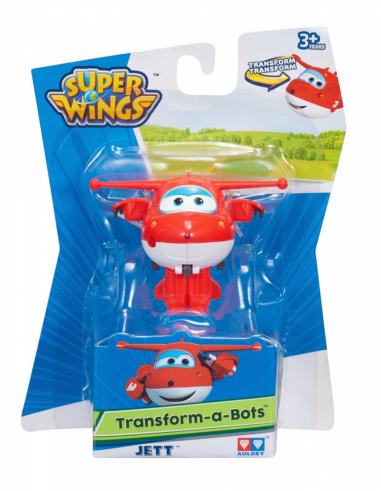 Фигурка-трансформер Super Wings Series 1 Jett 2 дюйма, фото №4