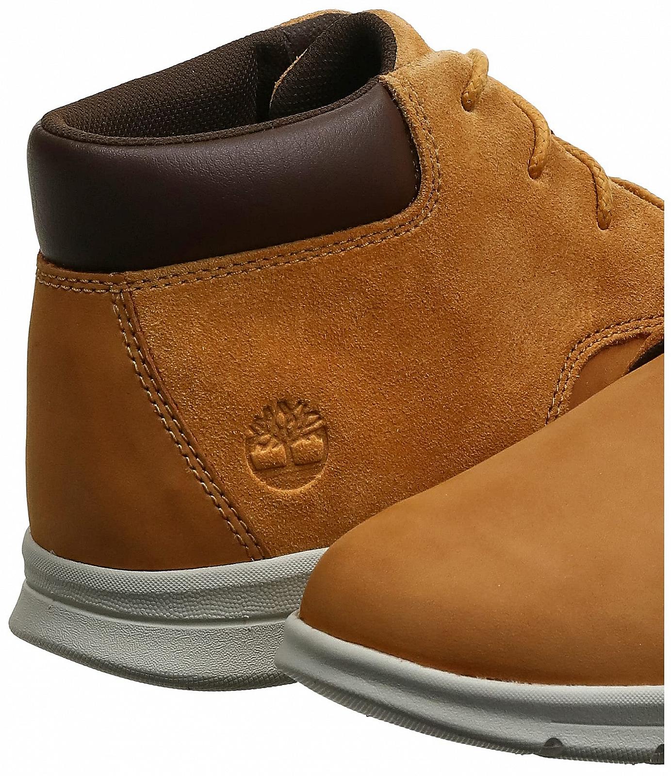 Ботинки Timberland Graydon Кожаные Chukka Коричневый нубук, фото №8