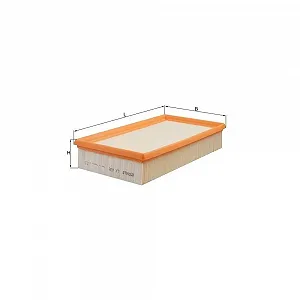 Повітряний фільтр KNECHT LX 438 для MERCEDES-BENZ - Фото 1