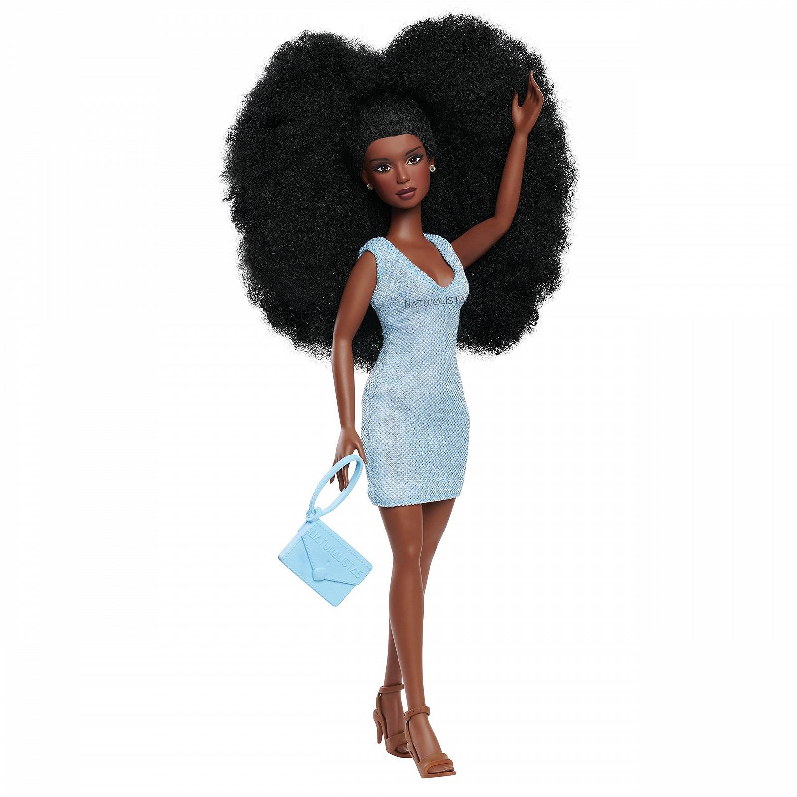 Лялька Just Play Naturalistas Liya 4C Textured Hair Deep Brown Skin Tone, фото №1