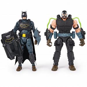 Набір фігурок Batman Adventures, Бетмен і Бейн, 14 аксесуарів для обладунків, 30,5 см - Фото 1