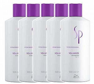 Шампунь Wella Professionals SP Volumize 5 x 500 мл - Фото 1