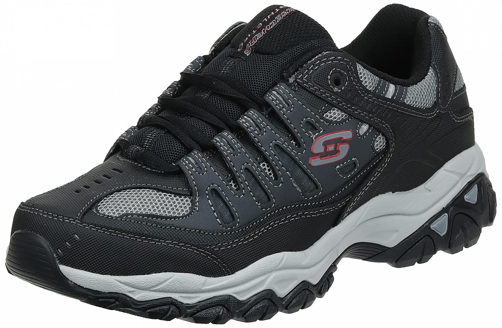 Кроссовки Skechers Sport Afterburn мужские Memory Foam на шнурках, фото №1