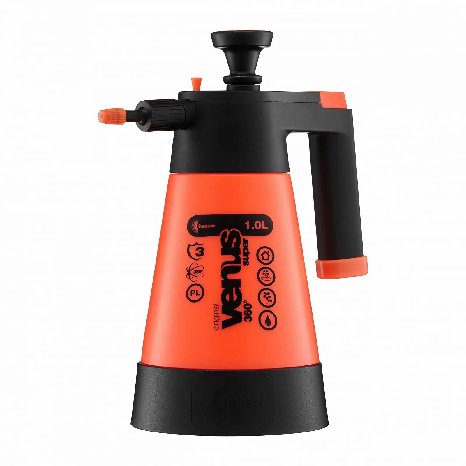 Опрыскиватель помповый Kwazar Venus Super 20010002 360° 1.0 L Красный, фото №1